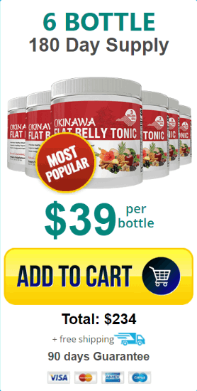 Okinawa Flat Belly Tonic 6 bottle